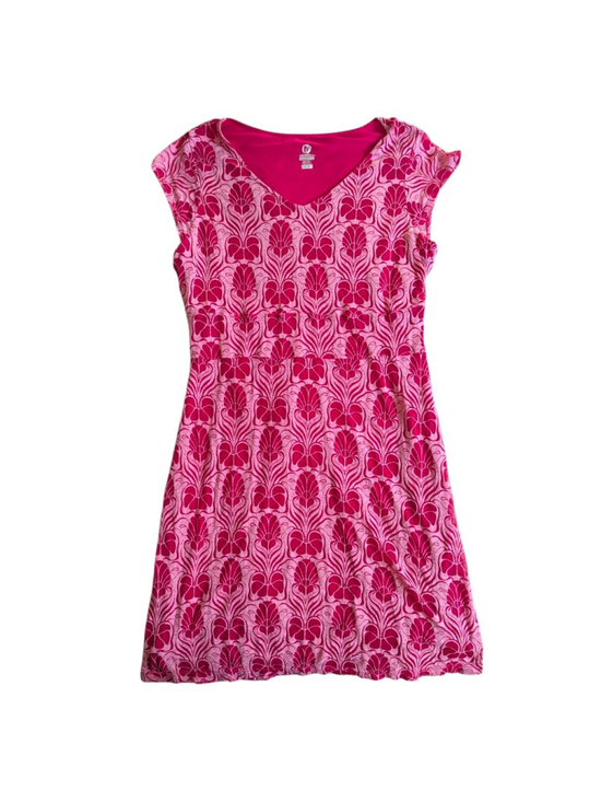 Merrell Dresses & Skirts - Merrell Flora Deco Cap-Sleeve Dress Fuschia M Activewear Athleisure